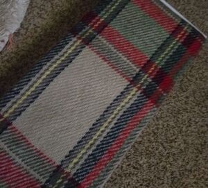 Plaid Patterned Scarf